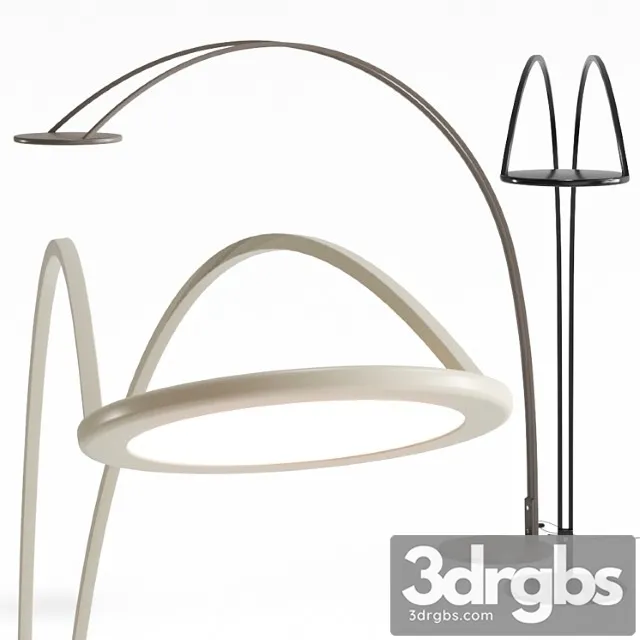 Odissea Floor Lamp By Tonin Casa 3D Model Download