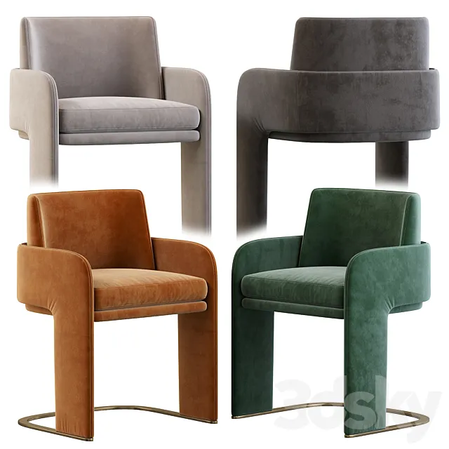 ODISSEIA Chair By DOOQ 3D Model