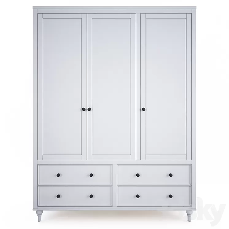 Odri wardrobe 3D Model Odri wardrobe 3D Model