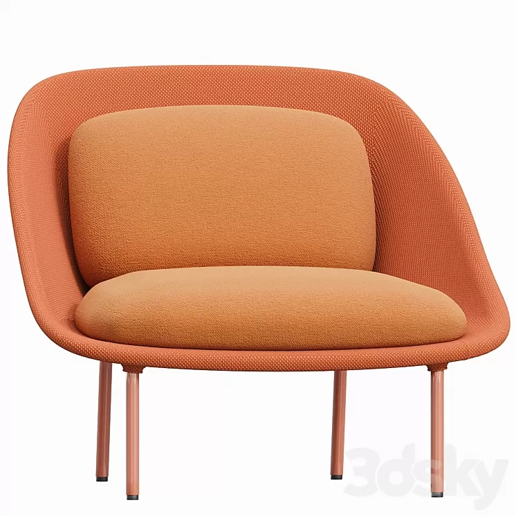 Offecct Netframe Easy chair 3D Model Free Download