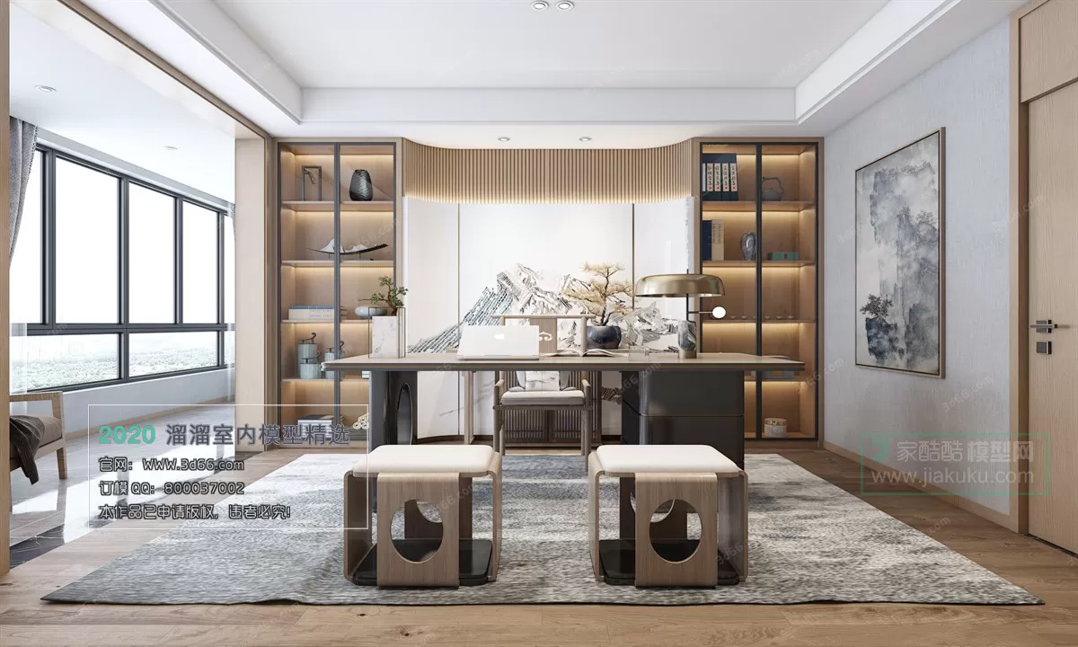 OFFICE – 3D MODELS – MODERN STYLE – 012 OFFICE – 3D MODELS – MODERN STYLE – 012