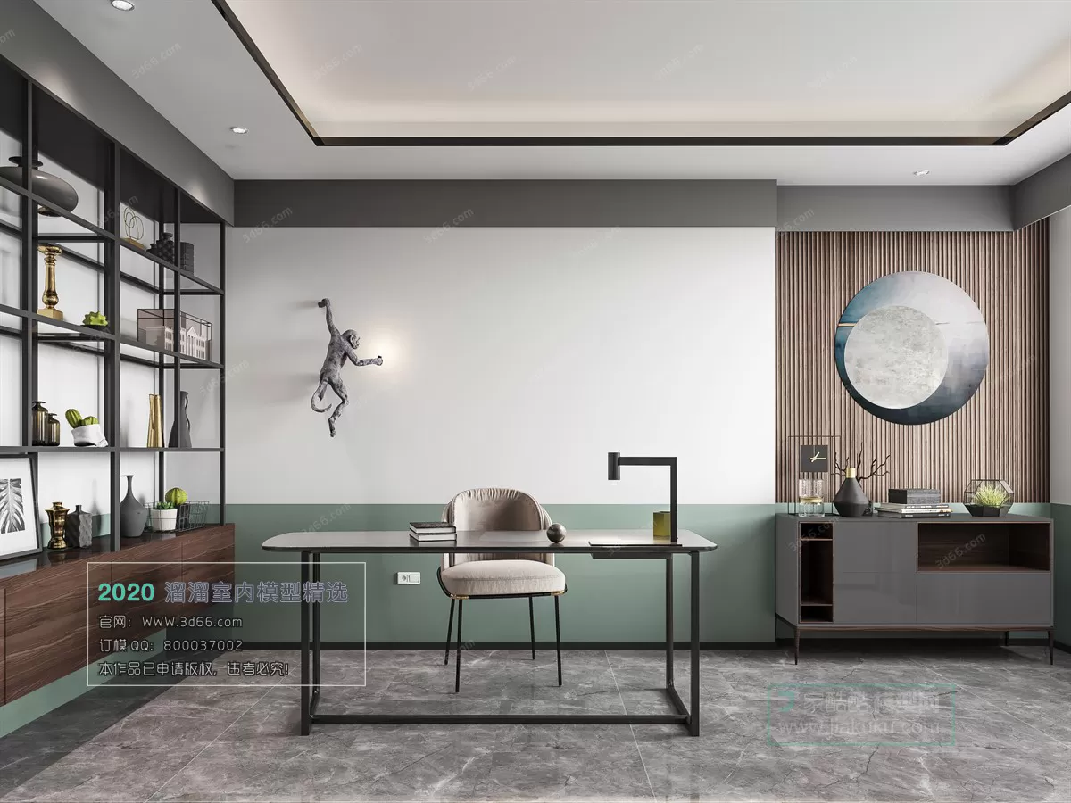 OFFICE – 3D MODELS – MODERN STYLE – 005 OFFICE – 3D MODELS – MODERN STYLE – 005