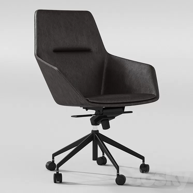 Office arm chair 3D Model Office arm chair 3D Model