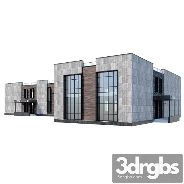 Office building 2 3D Model Download Office building 2 3D Model Download