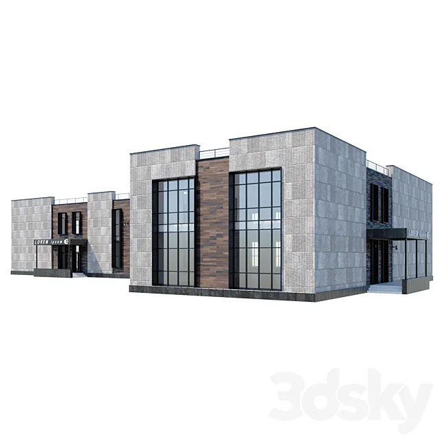 Office building 3D Model