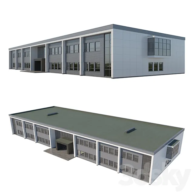Office building 3D Model