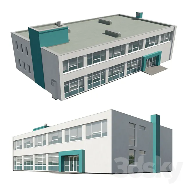 office building 3D Model