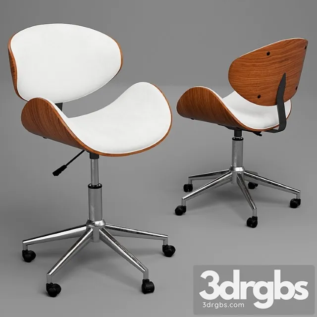 Office Chair 02 3D Model Download