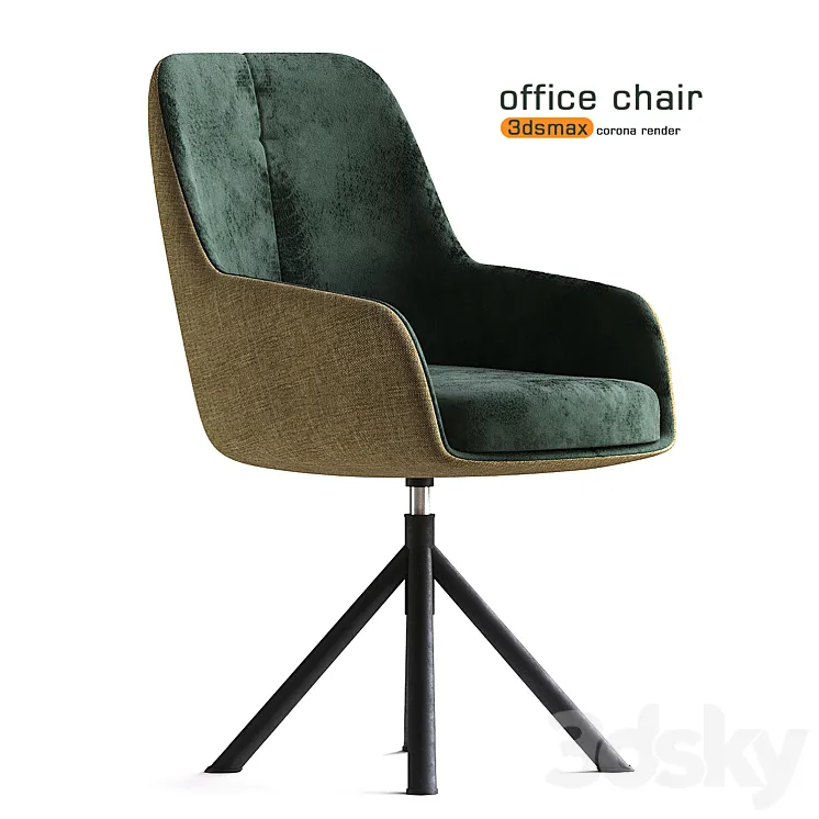office chair 3D Model Free Download