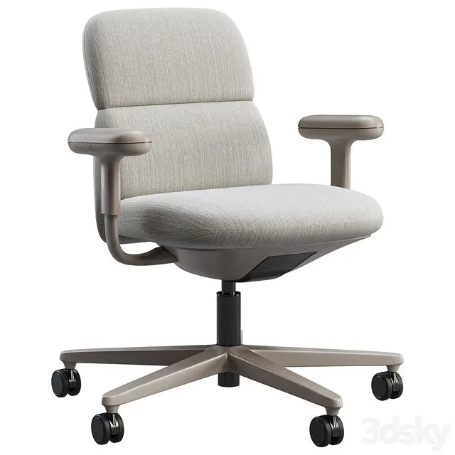 Office chair Asari Mid by Herman Miller 3D Model Office chair Asari Mid by Herman Miller 3D Model