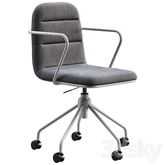 Office chair Botta by La Redoute 3D Model Office chair Botta by La Redoute 3D Model