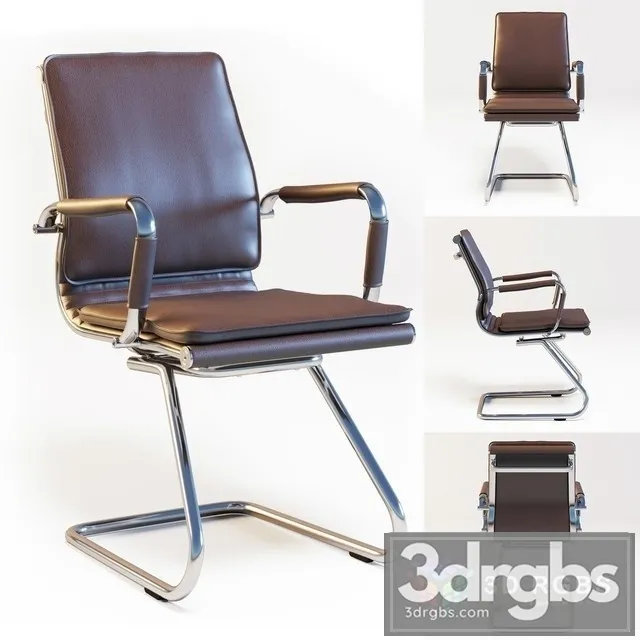 Office Chair Bureaucrat 3D Model Download