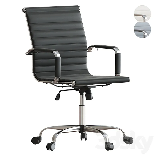 Office chair Croma Maisons du monde 3D Model