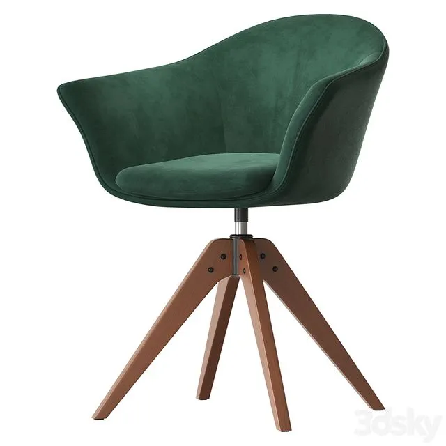 Office chair Dalqui by La Redoute 3D Model