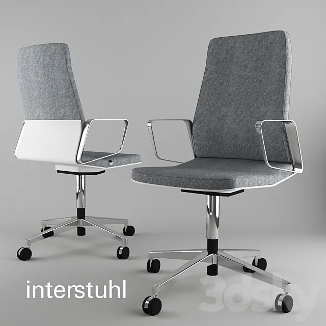 Office chair interstuhl 3D Model