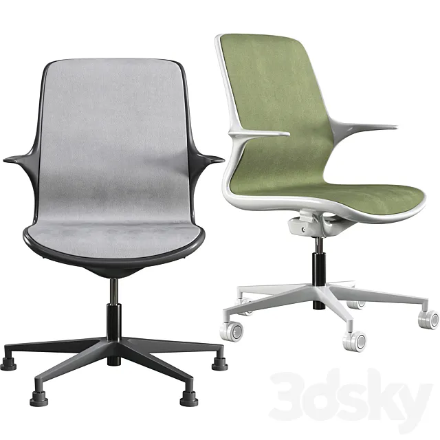 Office chair Milani Loop 3DModel