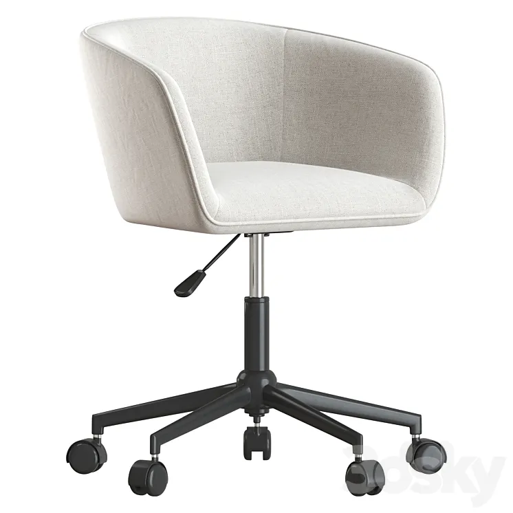 Office chair Mitis by La Redoute 3D Model Free Download