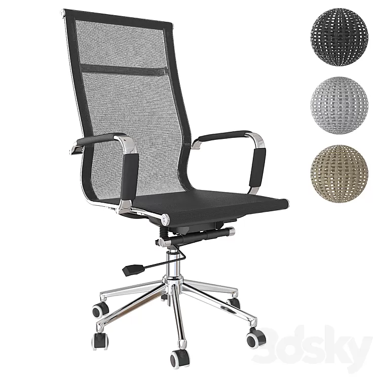 Office chair NORDEN Helmut 3D Model Office chair NORDEN Helmut 3D Model