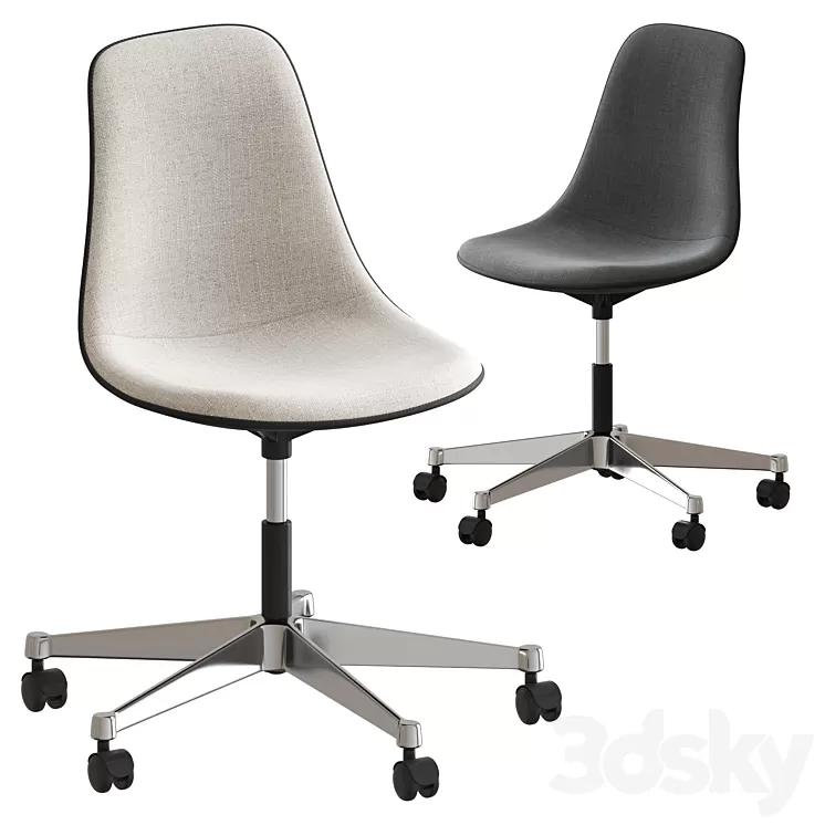 Office chair PSCC by Vitra 3D Model Free Download