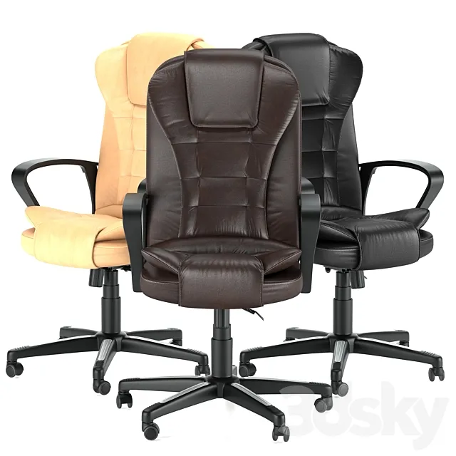 Office chair Tetchair Baron 3D Model