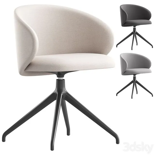 Office chair Tuka Connubia 3D Model