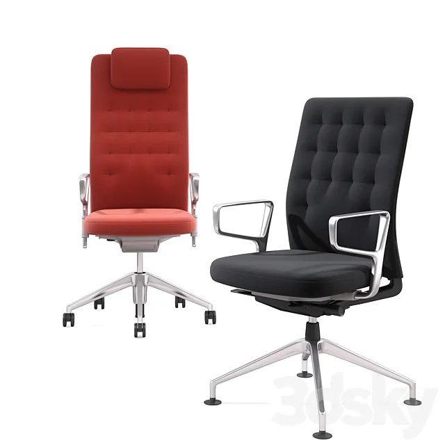 office chair VITRA ID TRIM 3D Model