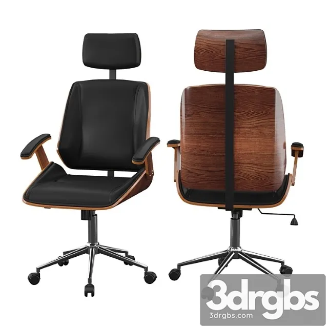 Office chairs 2 3D Model Download