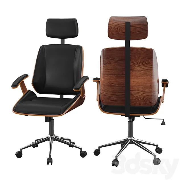 Office chairs 3D Model Office chairs 3D Model