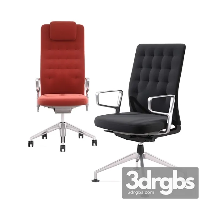 Office Chairs Vitra Eid Trim 3D Model Download