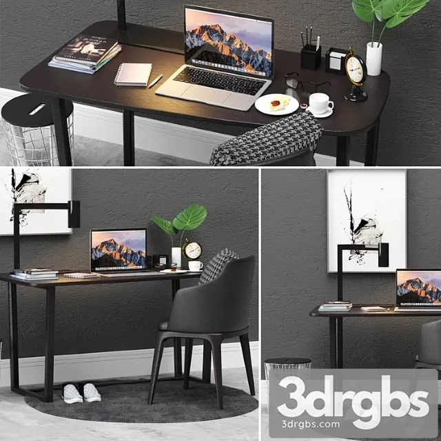 Office concorde poliform 2 3D Model Download