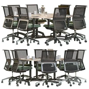 Office Desk – Table – 3D – 010