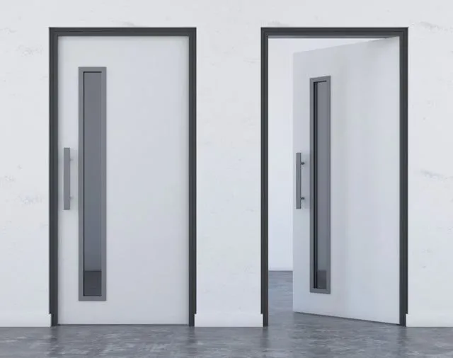 office door set 3D Model