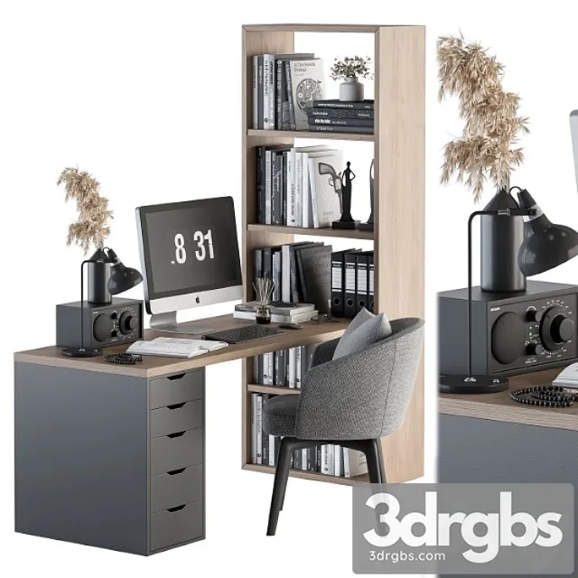 Office Furniture Home Office 19 1 3D Model Download