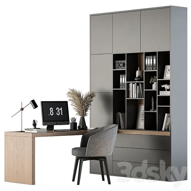 Office Furniture – Home Office 22 3DModel