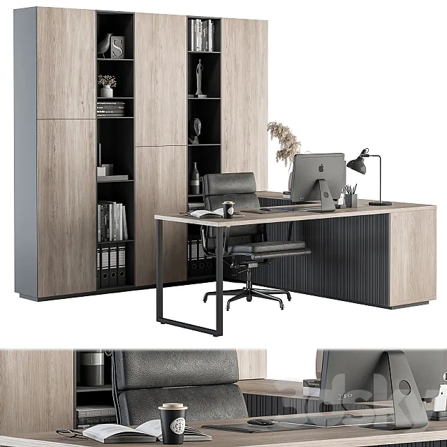 Office Furniture – Manager Set 19 3DModel Office Furniture – Manager Set 19 3DModel