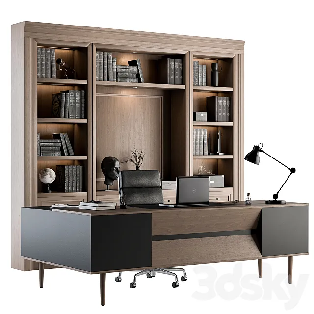 Office Furniture – Manager Set 20 3DModel Office Furniture – Manager Set 20 3DModel