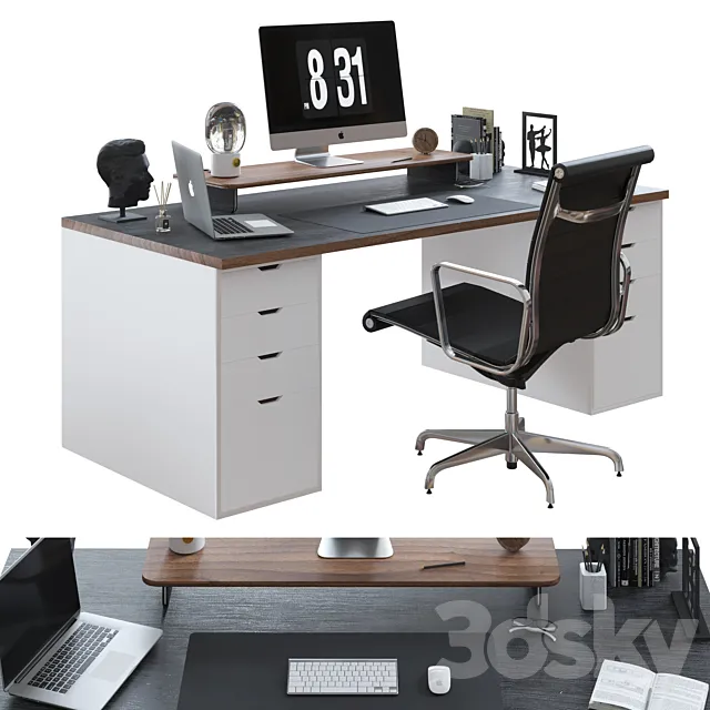 Office Furniture – Set 2 3D Model