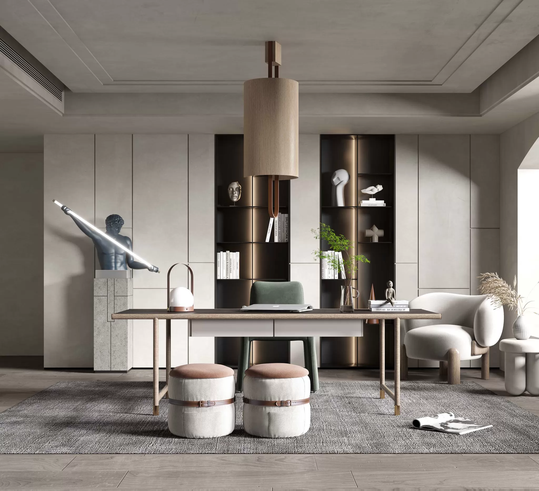 OFFICE HOME – 3D SCENE – 352