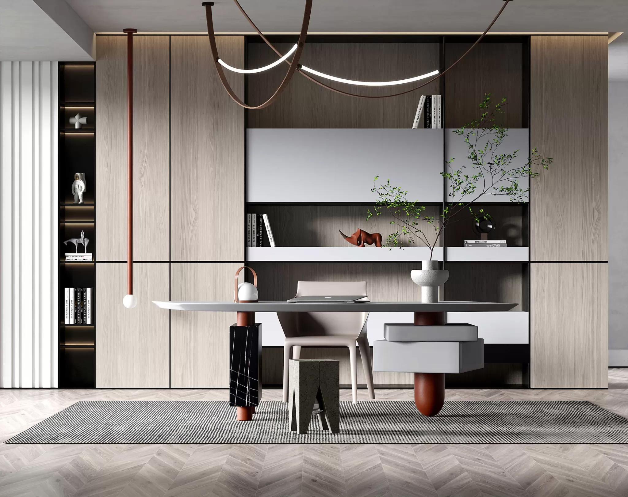 OFFICE HOME – 3D SCENE – 355