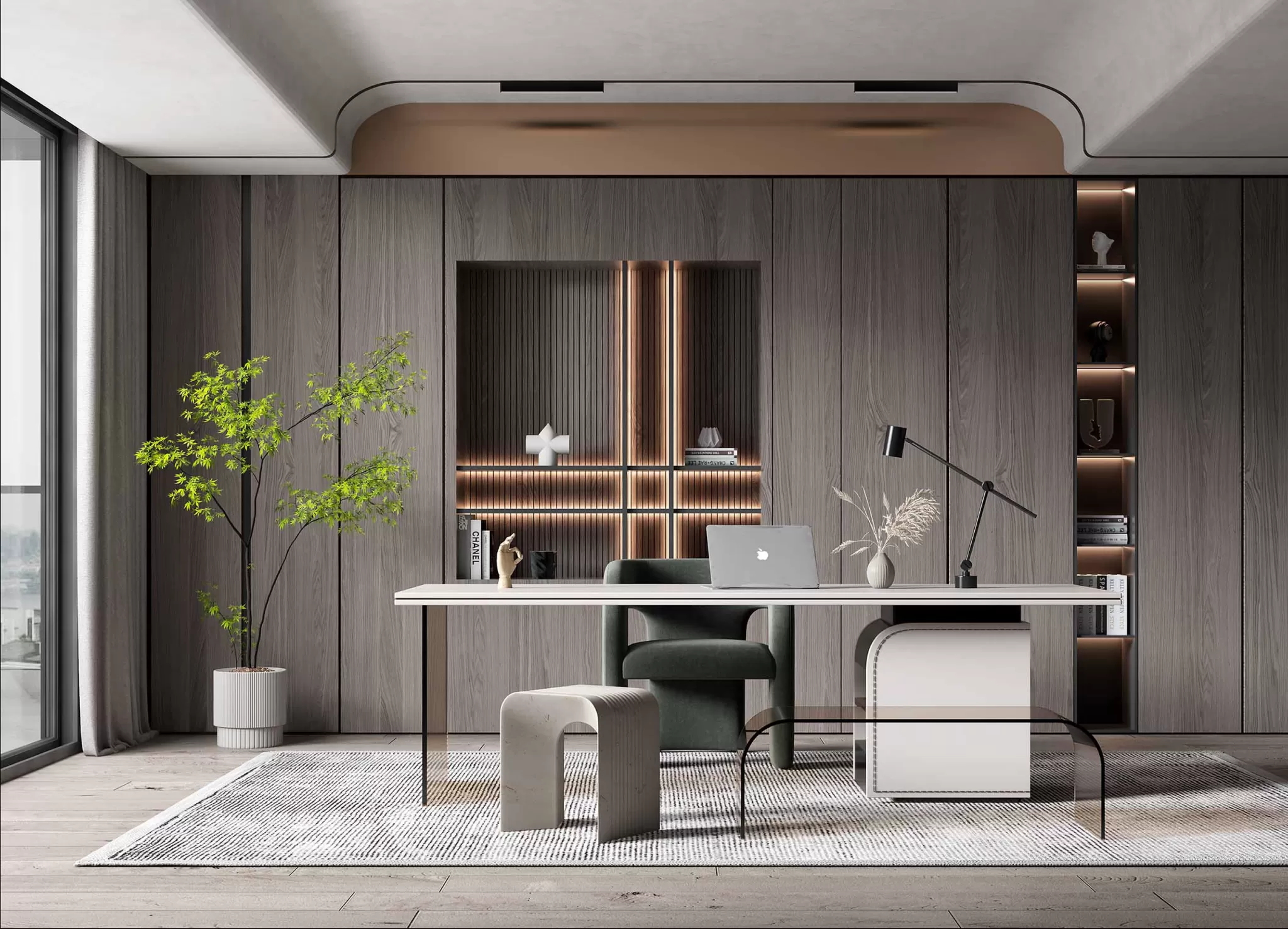 OFFICE HOME – 3D SCENE – 361