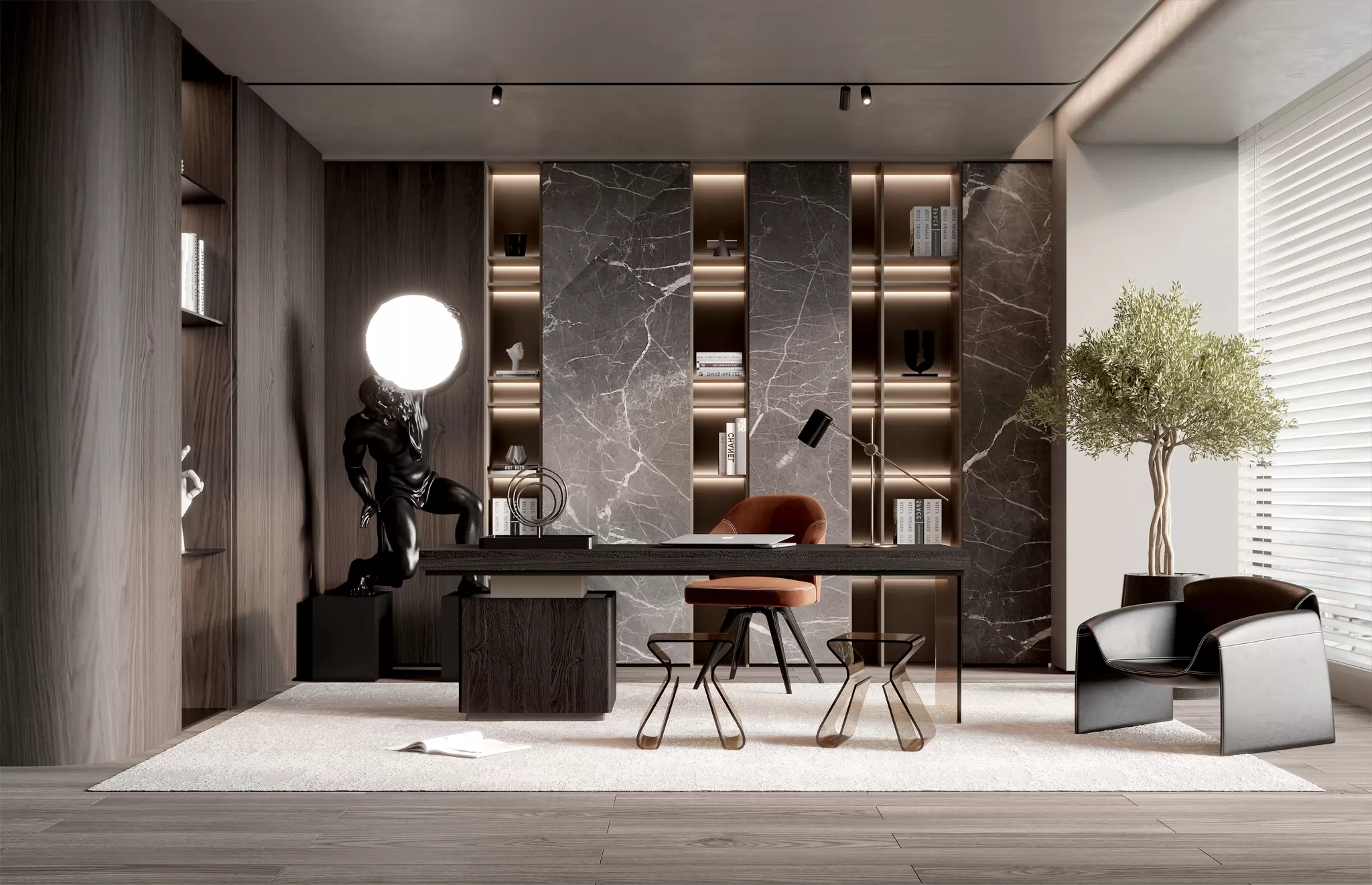 OFFICE HOME – 3D SCENE – 363