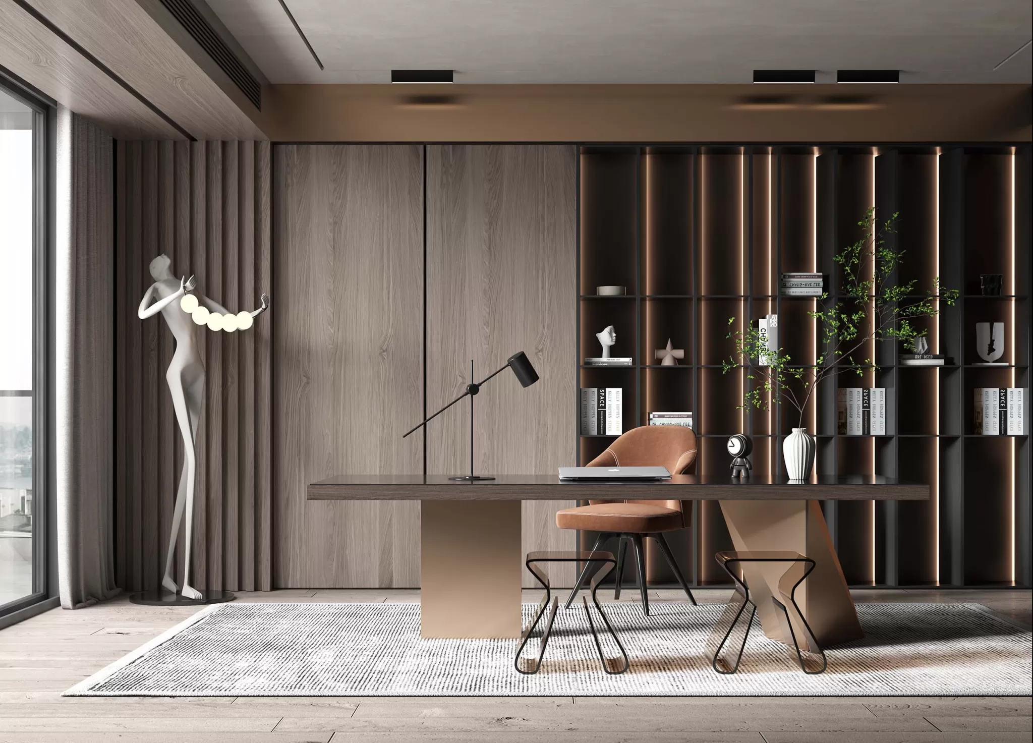 OFFICE HOME – 3D SCENE – 364