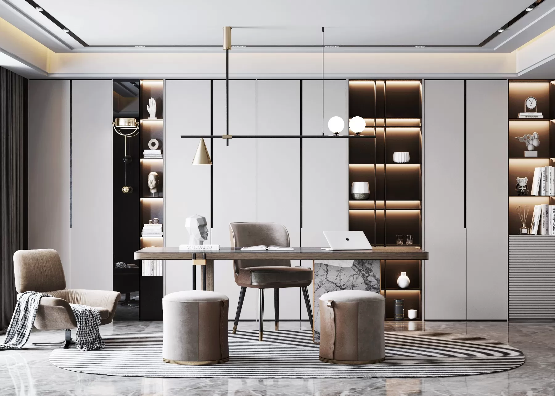 OFFICE HOME – 3D SCENE – 369