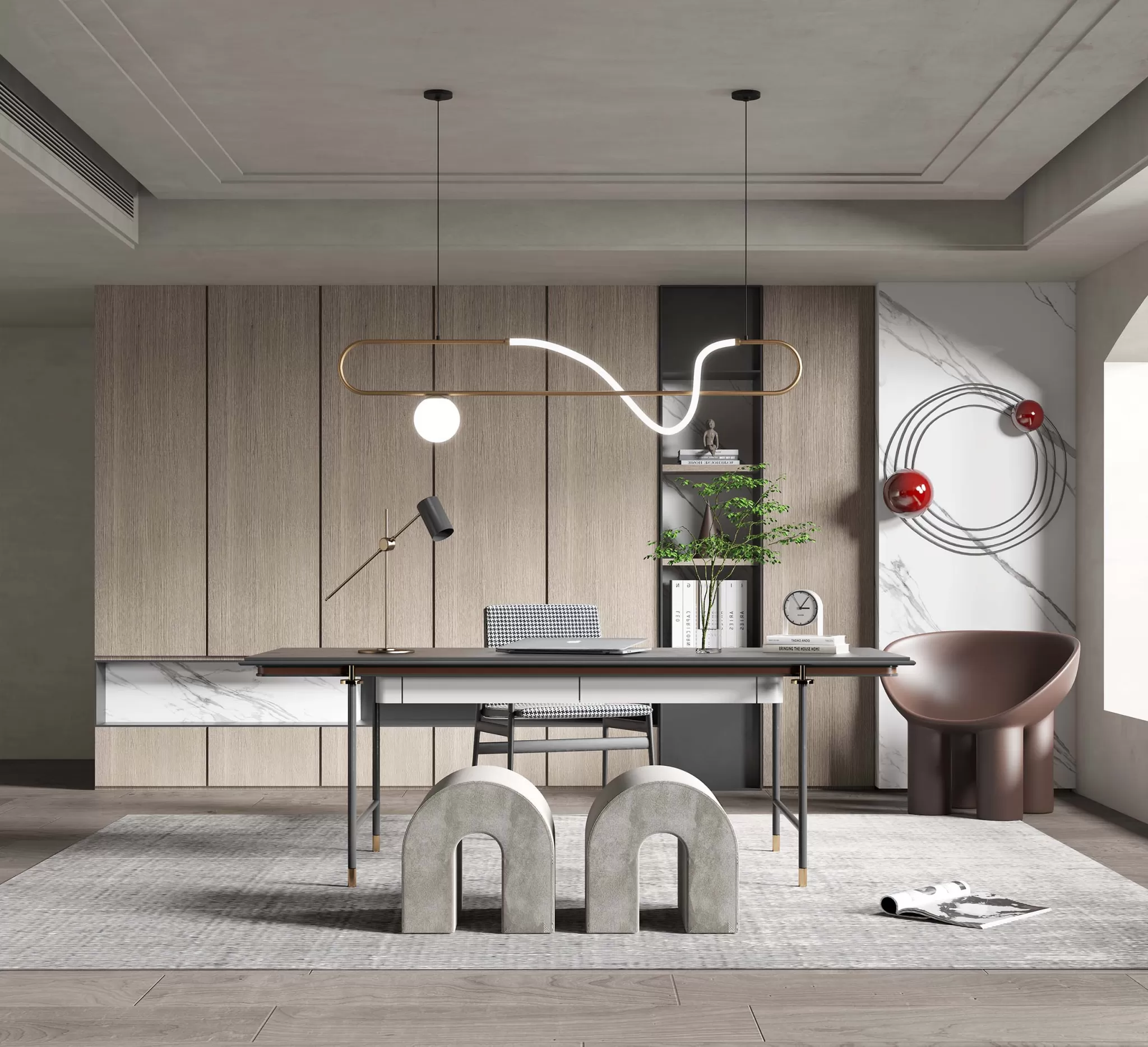 OFFICE HOME – 3D SCENE – 380