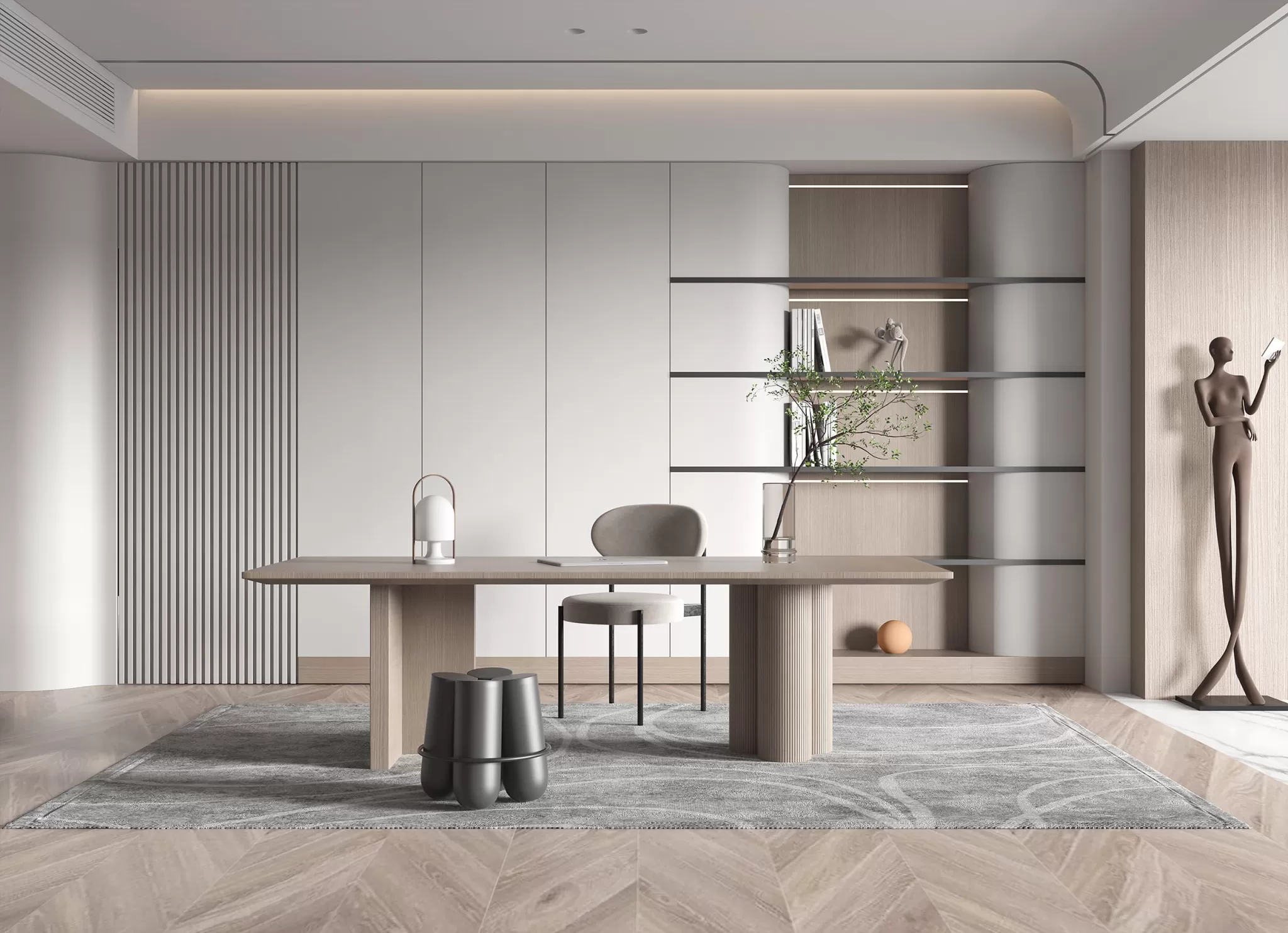 OFFICE HOME – 3D SCENE – 382