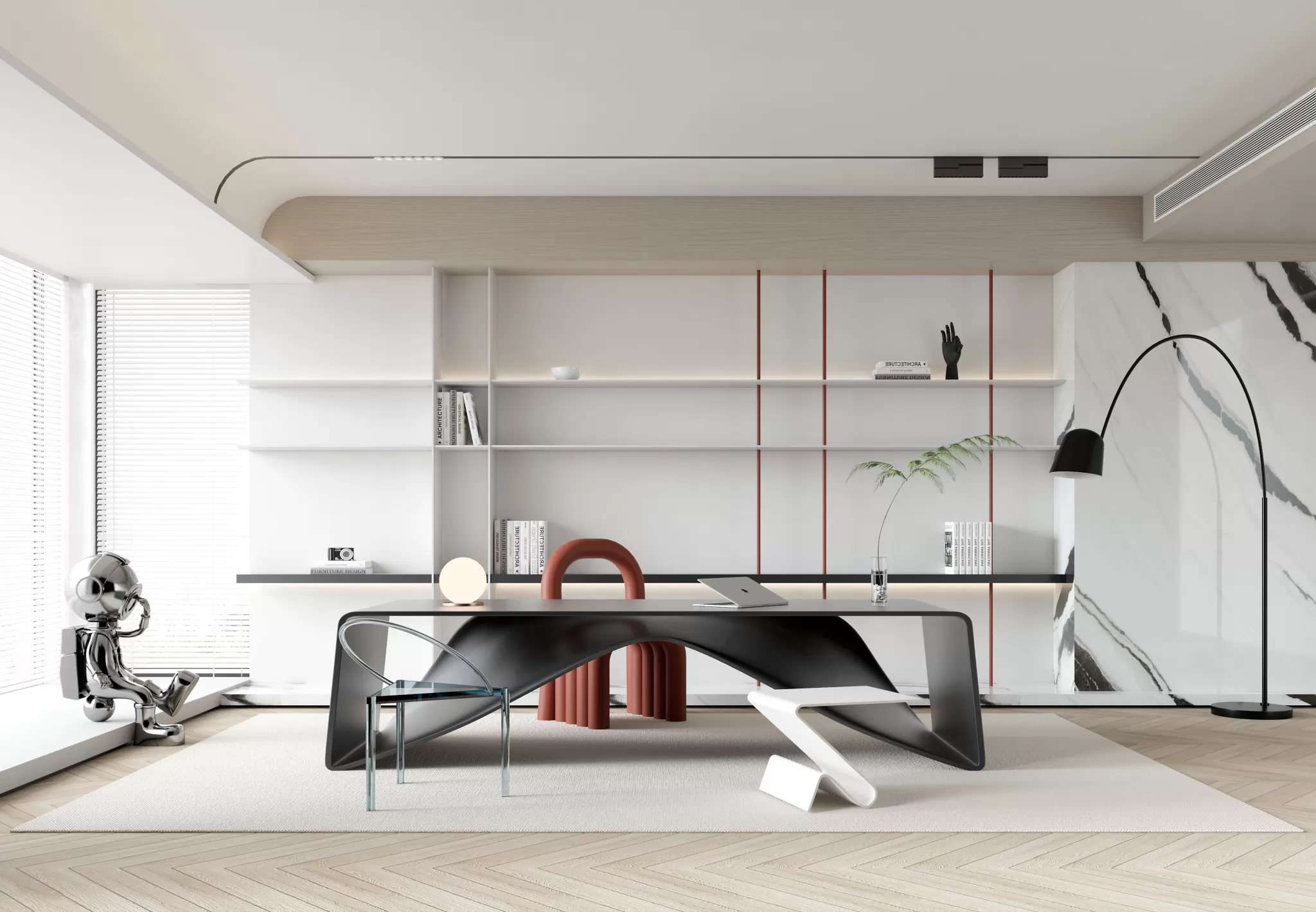 OFFICE HOME – 3D SCENE – 383