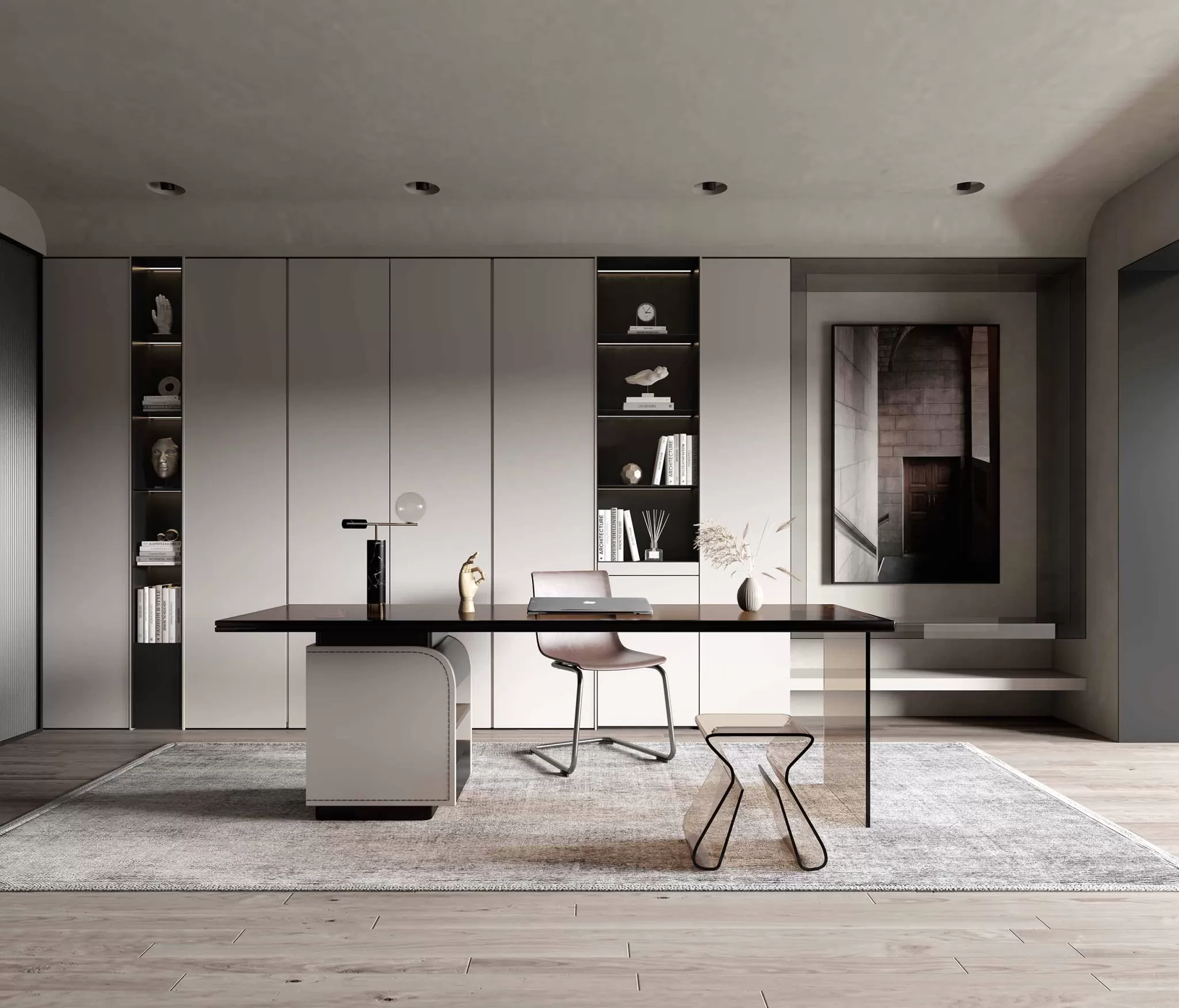 OFFICE HOME – 3D SCENE – 386