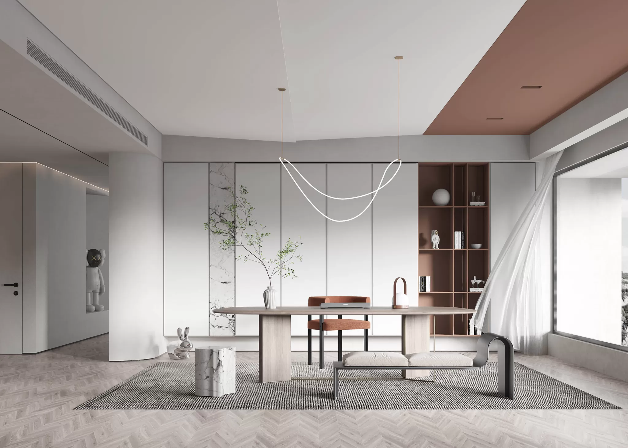 OFFICE HOME – 3D SCENE – 396