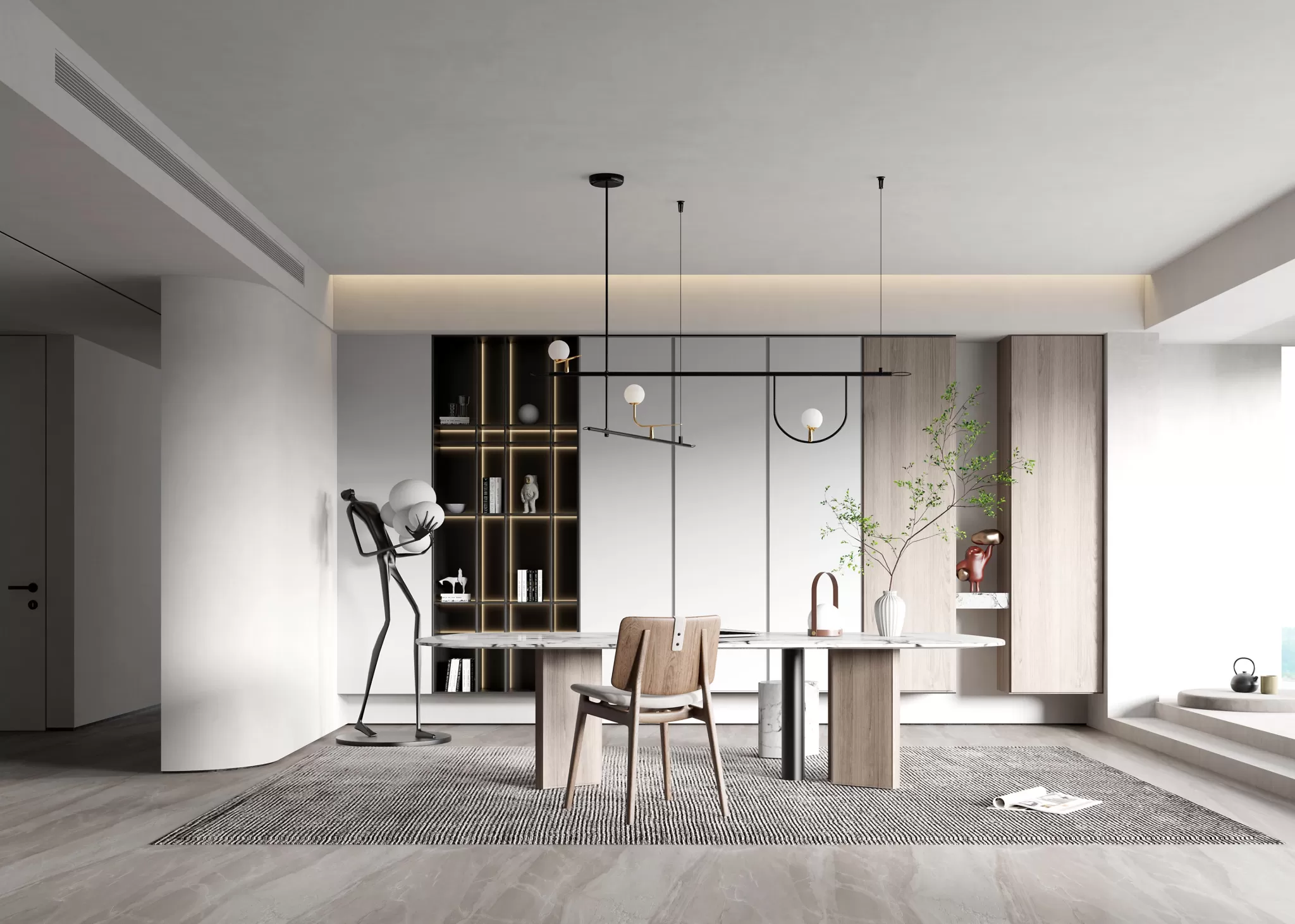 OFFICE HOME – 3D SCENE – 397