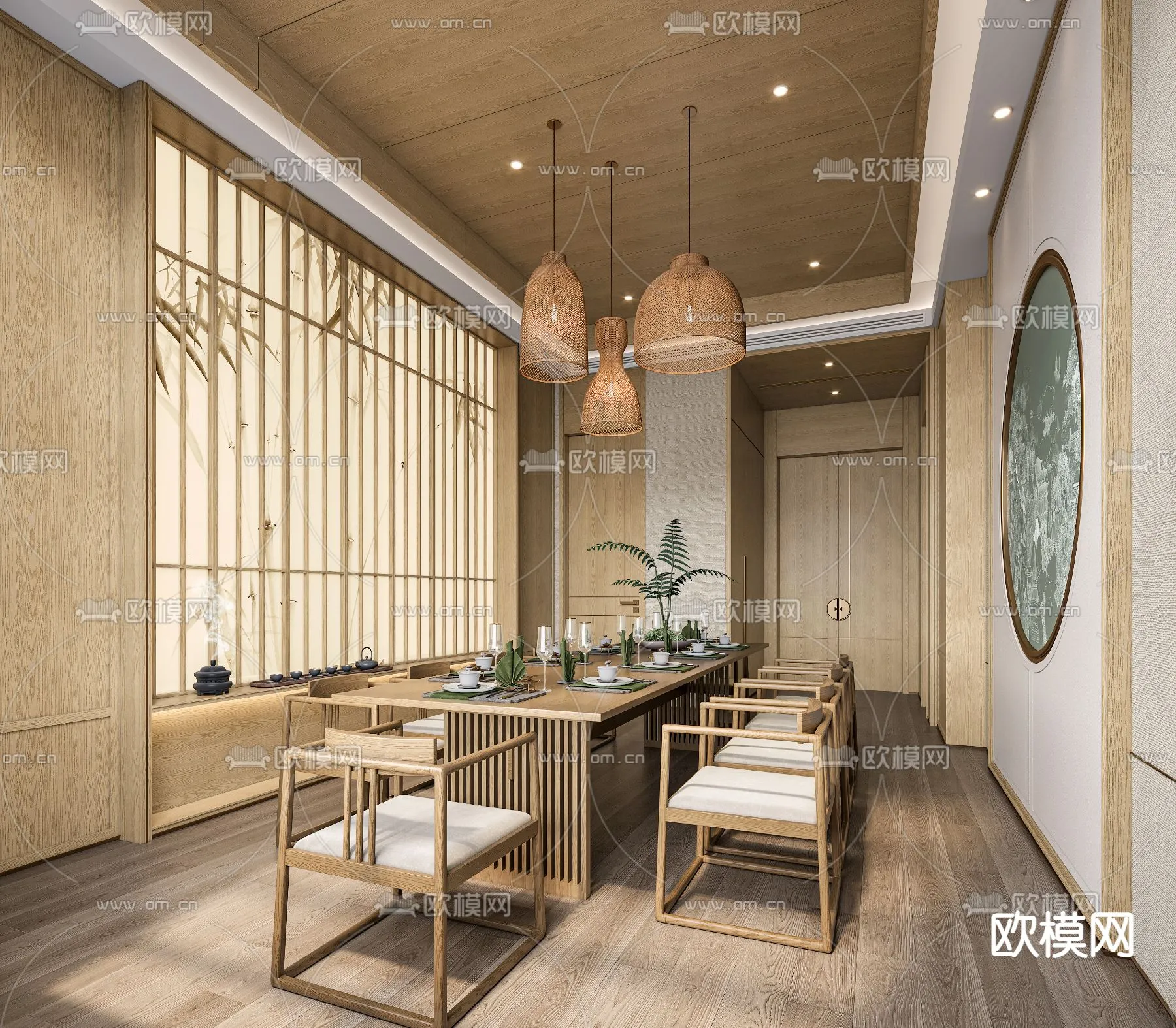 OFFICE HOME – CORONA – 3D MODEL – 1779